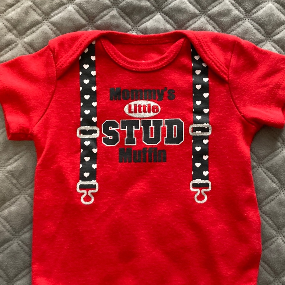 Mommy’s Little Stud Muffin onesie